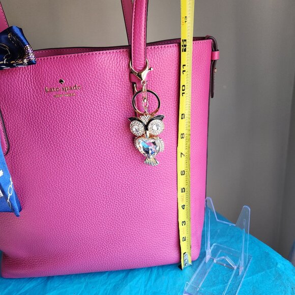 Kate Spade Medium Pebbled Leather Juliette Magenta 6 pc Set NWT - Picture 2 of 12